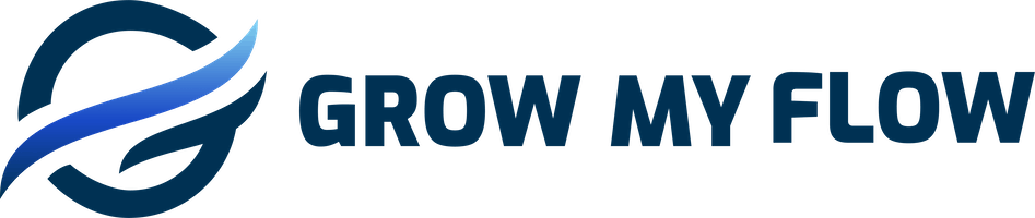 GROW MY FLOW Logo - Bram Decuypere Coaching